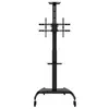 Image de by Newstar PLASMA-M1900E - Chariot - pour écran plat/équipement audiovisuel - noir - Taille d'écran : 37"-70" - Noir