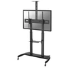 Image de by Newstar PLASMA-M1950E - Chariot - pour écran plat/équipement audiovisuel - noir - Taille d'écran : 60"-100" - Noir
