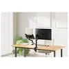 Image de Neomounts DS20-425BL2 - Kit de montage (fixation par pince pour bureau, passe-fil de bureau, plateau pour ordinateur portable, bras pour moniteur,