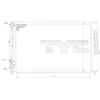 Image de Radiateur, Refroidissement Du Moteur 702-0011 Tyc Tyc 7020011 Audi;Skoda;Volkswagen
