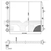 Image de Radiateur, Refroidissement Du Moteur 737-0013 Tyc Tyc 7370013 Seat;Volkswagen