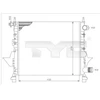 Image de Radiateur, Refroidissement Du Moteur 728-0041 Tyc Tyc 7280041 Renault