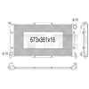 Image de Radiateur, Refroidissement Du Moteur 734-1003 Tyc Tyc 7341003 Subaru