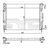Image de Radiateur, Refroidissement Du Moteur 728-0054 Tyc Tyc 7280054 Renault