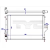 Image de Radiateur, Refroidissement Du Moteur 728-0056-R Tyc Tyc 7280056r Dacia