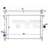 Image de Radiateur, Refroidissement Du Moteur 728-0057 Tyc Tyc 7280057 Dacia