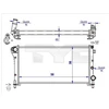 Image de Radiateur, Refroidissement Du Moteur 709-0024-R Tyc Tyc 7090024r Fiat