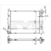 Image de Radiateur, Refroidissement Du Moteur 728-0062 Tyc Tyc 7280062 Dacia;Renault