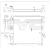 Image de Radiateur, Refroidissement Du Moteur 703-0009-R Tyc Tyc 7030009r Bmw