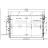 Image de Radiateur 715-0006-R Tyc Tyc 7150006r Iveco
