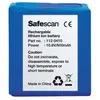 Image de LB-105 - Batterie - Li - 600 mAh - bleu - pour Safescan 135i, 155i, 155-S, 165i, 165-S