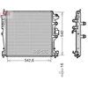 Image de Radiateur, Refroidissement Du Moteur Drm01004 Denso Denso Drm01004 Alfa Romeo