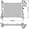 Image de Radiateur, Refroidissement Du Moteur Drm23062 Denso Denso Drm23062 Renault