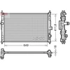 Image de Radiateur, Refroidissement Du Moteur Drm21103 Denso Denso Drm21103 Citroen;Ds;Opel;Peugeot