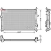 Image de Radiateur Drm21104 Denso Denso Drm21104 Citroen;Ds;Opel;Peugeot