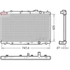 Image de Radiateur Drm40052 Denso Denso Drm40052 Honda