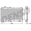 Image de Radiateur, Refroidissement Du Moteur Drm36007 Denso Denso Drm36007 Subaru