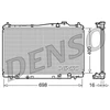 Image de Radiateur, Refroidissement Du Moteur Drm40017 Denso Denso Drm40017 Honda