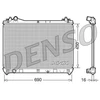 Image de Radiateur, Refroidissement Du Moteur Drm47016 Denso Denso Drm47016 Suzuki