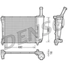 Image de Radiateur, Refroidissement Du Moteur Drm09088 Denso Denso Drm09088 Fiat;Ford