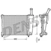 Image de Radiateur, Refroidissement Du Moteur Drm13016 Denso Denso Drm13016 Lancia