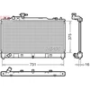Image de Radiateur, Refroidissement Du Moteur Drm44036 Denso Denso Drm44036 Mazda