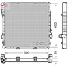 Image de Radiateur, Refroidissement Du Moteur Drm05112 Denso Denso Drm05112 Bmw