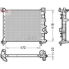 Image de Radiateur, Refroidissement Du Moteur Drm20114 Denso Denso Drm20114 Opel;Vauxhall