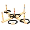 Image de Jeu de lancer d'anneaux en bois
