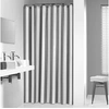 Image de Rideau de douche Linje 180 cm Gris