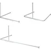 Image de Ensemble de rail de rideau de douche Easy-Roll aluminium