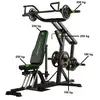 Image de Banc de musculation Tunturi WT80 Noir 164,4x114x182 cm 17TSWT8000