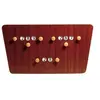 Image de Tableau d'affichage du billard X2 (62x33cm) Marron