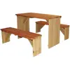 Image de Table et bancs pour pique-nique ZidZed XL