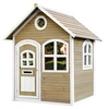 Image de Cabane de jeu JULIA en bois FSC brun Blanc