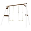 Image de Portique 4 en 1 Sports Fun Blanc Marron 160x254x207cm