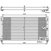Image de Condenseur, Climatisation Easy Fit 35348 Nrf Nrf 35348 Honda;Rover