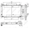 Image de Radiateur, Refroidissement Du Moteur Nrf 52154 Nissan