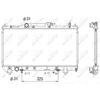 Image de Radiateur, Refroidissement Du Moteur Nrf 53278 Toyota