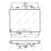 Image de Radiateur, Refroidissement Du Moteur Nrf 53360 Hyundai