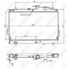 Image de Radiateur, Refroidissement Du Moteur Nrf 53364 Hyundai