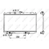 Image de Radiateur, Refroidissement Du Moteur Nrf 53389 Nissan