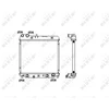 Image de Radiateur, Refroidissement Du Moteur Nrf 53408 Honda