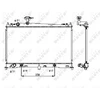 Image de Radiateur, Refroidissement Du Moteur Nrf 53410 Mazda