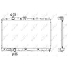 Image de Radiateur, Refroidissement Du Moteur Nrf 53522 Mitsubishi