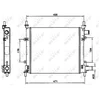 Image de Radiateur, Refroidissement Du Moteur Nrf 54601 Ford