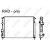 Image de Radiateur, Refroidissement Du Moteur Nrf 58326 Renault