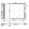 Image de Radiateur, Refroidissement Du Moteur Nrf 58670 Opel