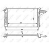 Image de Radiateur, Refroidissement Du Moteur Nrf 58775 Opel