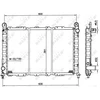 Image de Radiateur, Refroidissement Du Moteur Nrf 58996 Alfa Romeo
